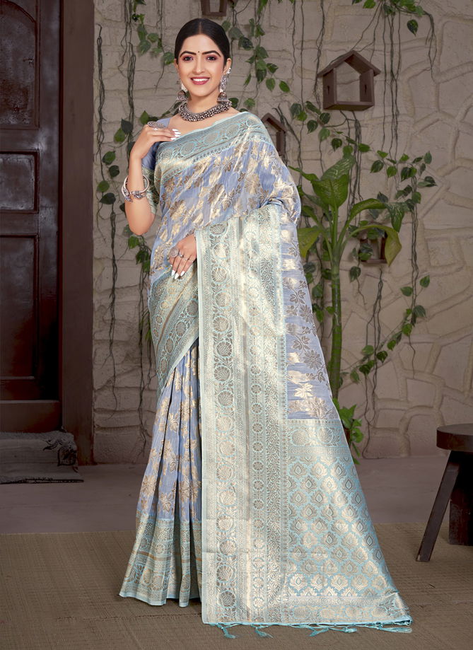 Sangam Anjani Exclusive Wear Weaving Wholesale Designer Sarees
